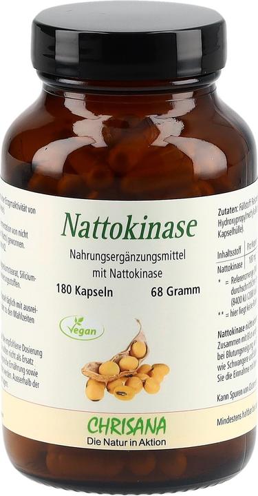 Chrisana Nattokinase (180 Stück, Kapseln, 100 g)