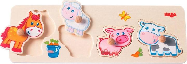 Haba Greifpuzzle Bauernhof-Tierkinder (4 Teile)