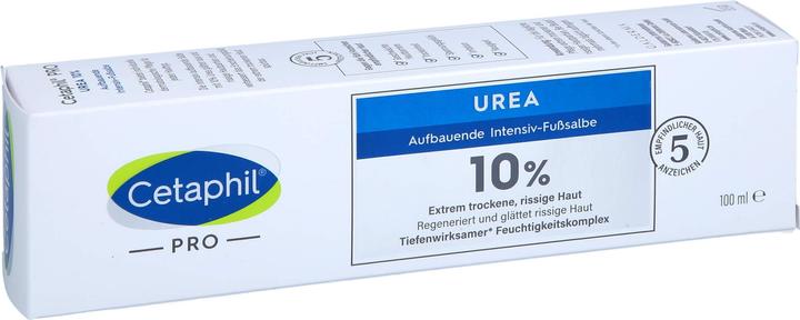 Immagine prodotto Cetaphil Pro Urea 10% unguento intensivo riparatore per i piedi, 100 g di unguento (Deodorante per piedi e polvere)