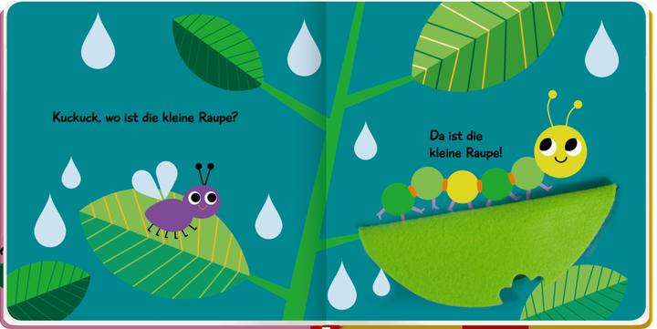 Produktbild Mein Filz-Fühlbuch: Kuckuck, kleiner Käfer! (Deutsch)