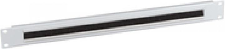 Produktbild EFB Elektronik 19" 1HE Kabeldurchführung mit Bürstenleiste, RAL9005 Bürstenausbruch 390 x 30 mmMaterial StahlblechL