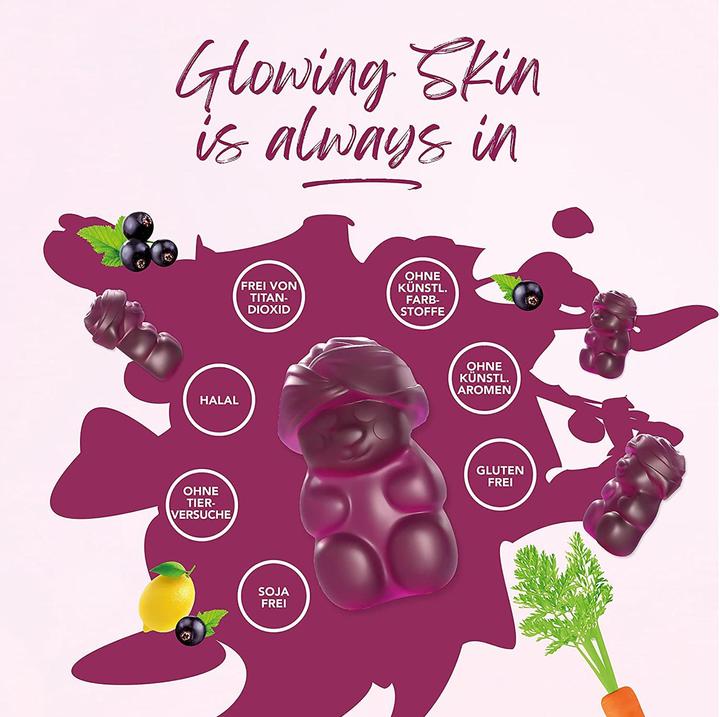 Actual product image IVYBears Beauty Bears Vibrant Skin 150 g (1 Piece, Gummies, 280 g)