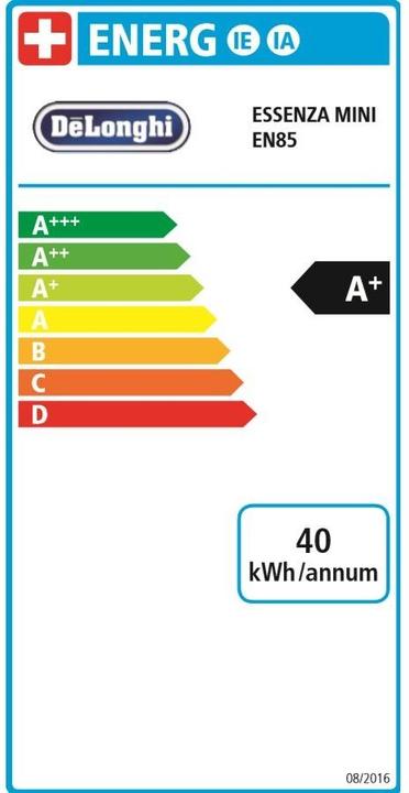 Energie-Label De'Longhi Nespresso Essenza Mini (NESPRESSO Original)