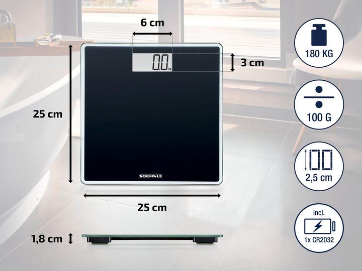 Produktbild Soehnle Style Sense Compact 100 (180 kg)