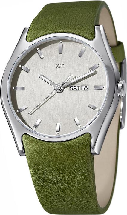Immagine prodotto Xen Orologio da uomo verde XQ0239 (Orologio da polso analogico, 43 mm)