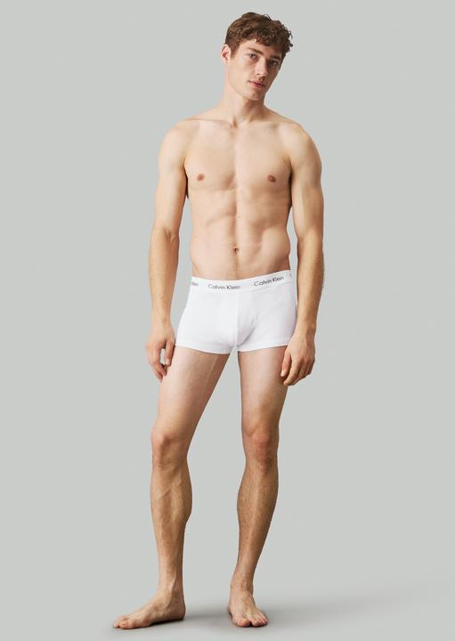 Produktbild Calvin Klein Low Rise Trunk "Cotton Stretch" weiss (M, 3er Pack)