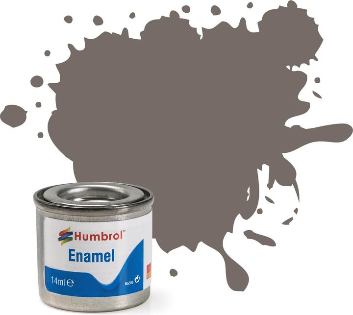 Actual product image Humbrol No 224 Dark Slate Grey Matt
