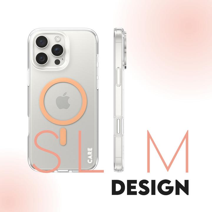 Actual product image PanzerGlass CARE Flagship Case Urban Combat w. Peachy MagSafe iPhone '24 6.9 "Pro (Apple iPhone 16 Pro Max)