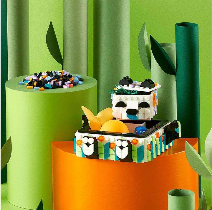 Actual product image LEGO Panda storage tray (41959, LEGO Dots)