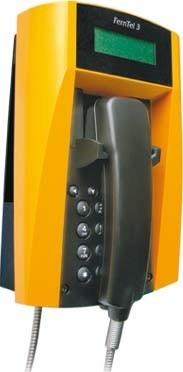 Produktbild FHF Wetterfest FernTel 3 ohne Display mit Wendelschnur s. - Analog-Telefon - Analog-
