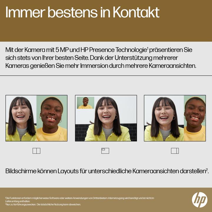 Produktbild HP Envy x360 15-fh0055ng (15.60", AMD Ryzen 5 7530U, 16 GB, 512 GB, DE)