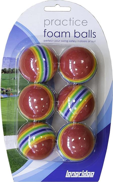 Actual product image Longridge Ball Foam 6Pack