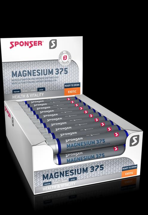 Actual product image Sponser Magnesium ampoules 250 (Multifruit, 30 x)