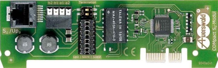 Image du produit Auerswald Module COMpact S0 pour COMpact 3000 analogique/RNIS/VoIP / module enfichable pour les abonnés RNIS