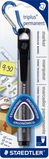 Produktbild Staedtler triplus Permanentmarker schwarz
