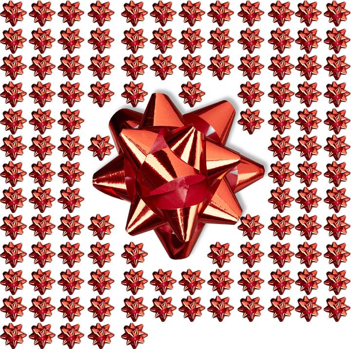 Relaxdays Gift Wrapping Bows Set of 100