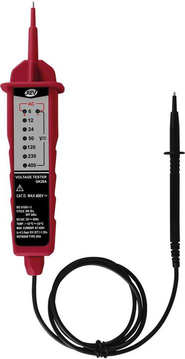 Immagine prodotto REV Indicatore LED del tester di tensione 6-400V rt LED del tester di tensione