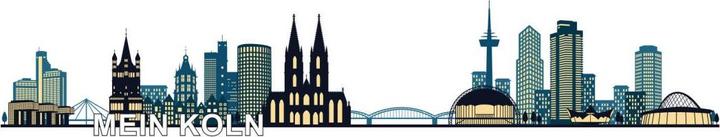 Produktbild Trenddeko Skyline Mein Köln 02 (200 x 39 cm)