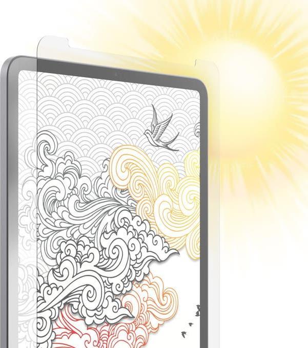 Actual product image Zagg GlassFusion+ Canvas (1 Piece, iPad Air 2020 (4. Gen), IPad Pro 11, iPad Air 2022 (5th Gen))