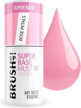 Actual product image Brush up Brushup Super Base Must Be Uv Led Hybrid Nail Base My Best Friend Rose Petals 5g (My Best Friend Rose Petals, Base coat)