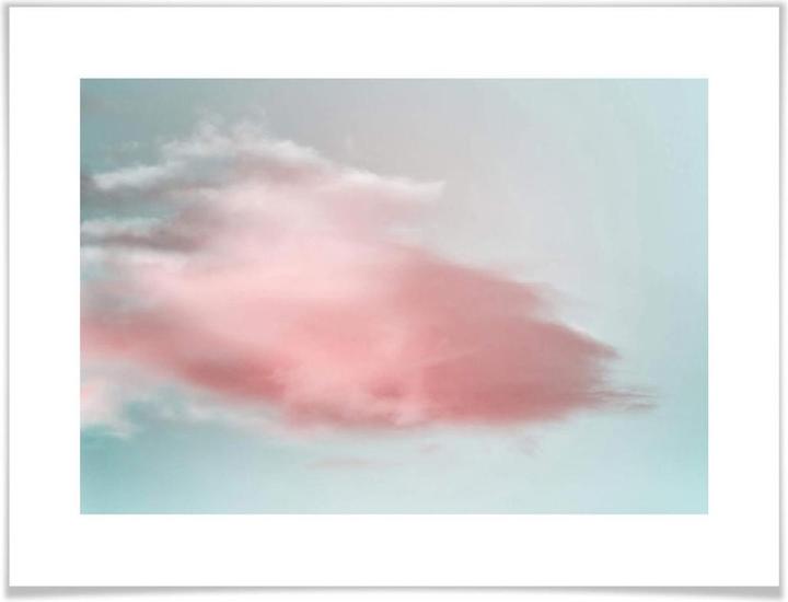 Produktbild Trenddeko Rosa Wolken (30 x 24 cm)