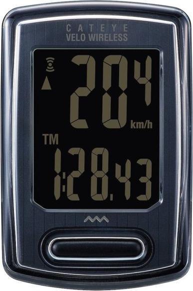 Actual product image CatEye Bike computer Velo Wireless - CC-VT230W Black/Black