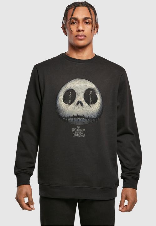 Actual product image Absolute Cult Ladies The Nightmare Before Christmas - Jacks Eyes Crewneck - 114969 (M)
