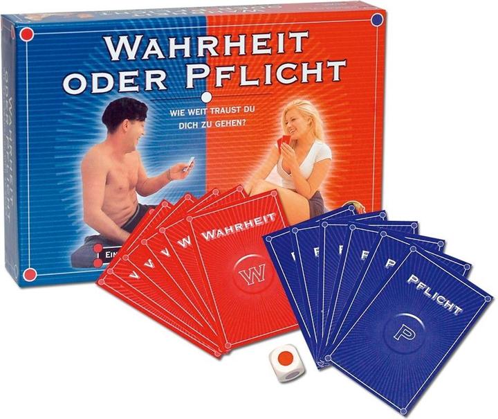 Actual product image Gigimax Game Truth or Dare (Dice games, Dutch)