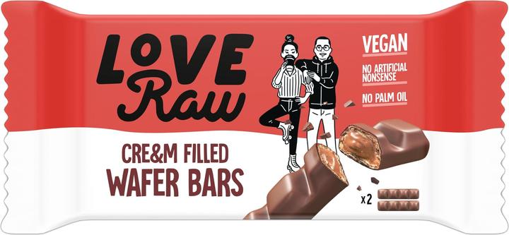 Produktbild Love Raw Cream Filled Wafer Bars (52 g)
