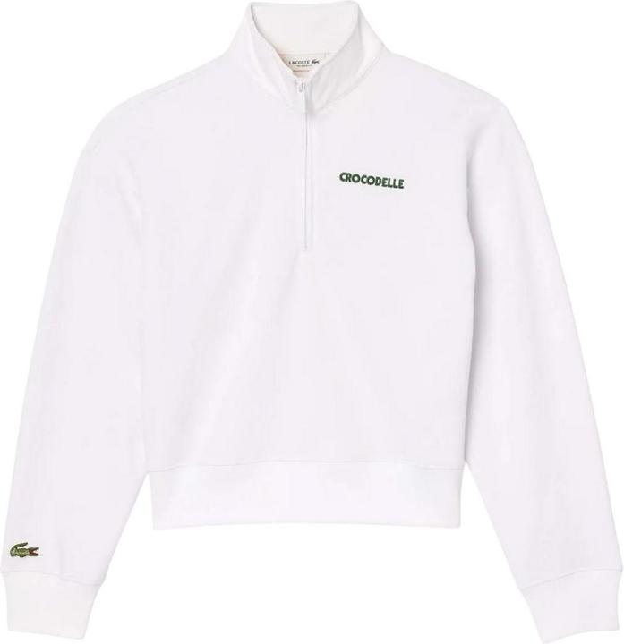 Lacoste Sweatshirt mit kurzem Reissverschluss