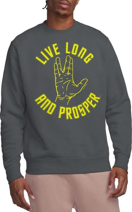 Actual product image Unisex Adult Live Long Hand Sweatshirt (M)
