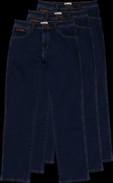 Wrangler Texas Stretch Jeans darkstone 3-Pack