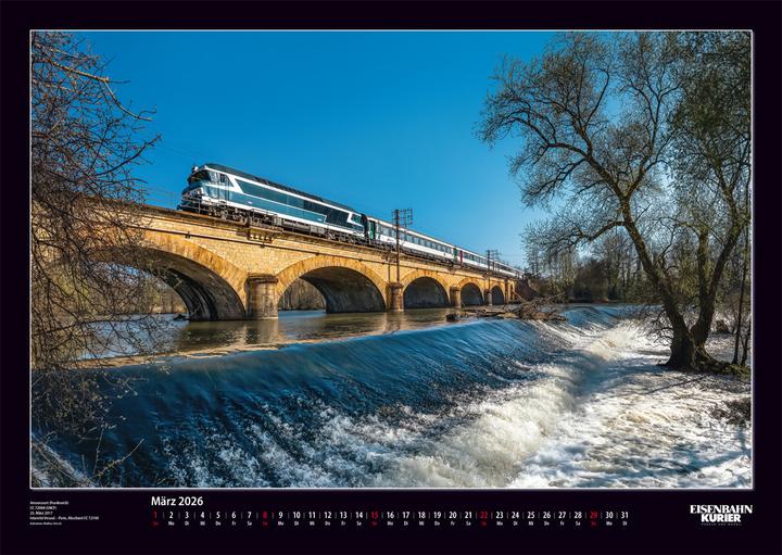 Produktbild MagiederEisenbahn2026 (60 x 42 cm, Harter Einband, Deutsch)