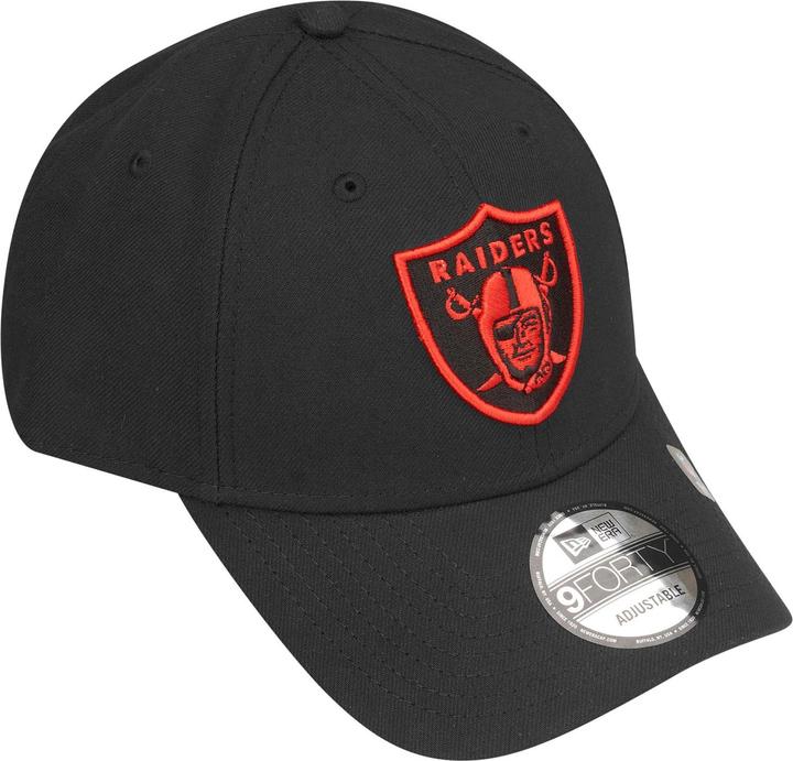 Image du produit New Era 9Forty Snapback Cap - Las Vegas Raiders Noir Rouge (Taille unique)