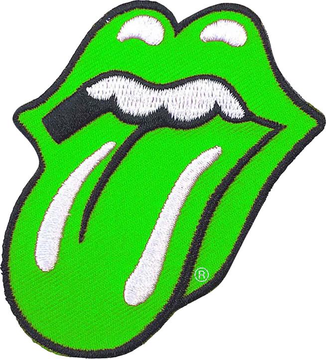 The Rolling Stones Classic Tongue Schlüsselanhänger Doppelseitiger Aufnäher