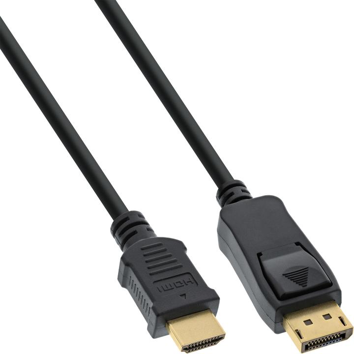 Immagine prodotto InLine DisplayPort — HDMI (Typ A) (2 m, HDMI, DisplayPort)