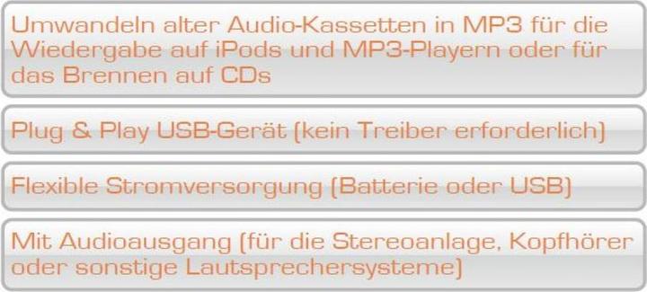 Produktbild Technaxx DigiTape DT-01 (0.07 GB)
