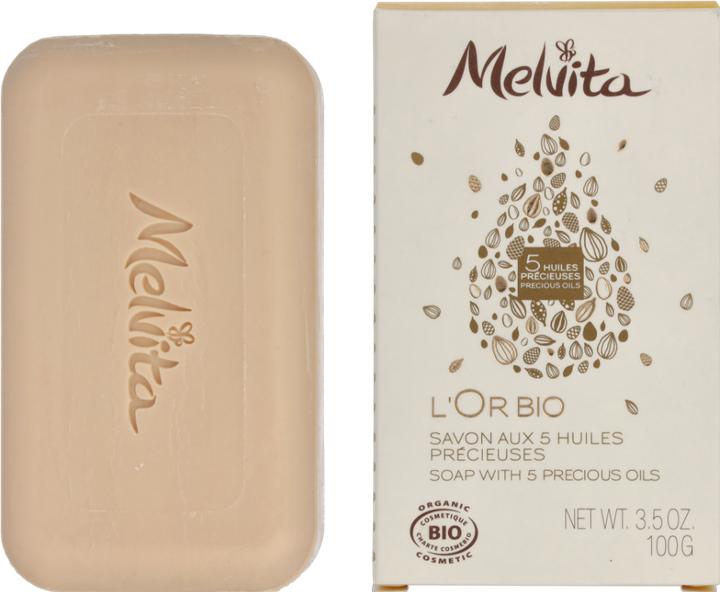Image du produit Melvita Savon solide L'Or Bio 100g (Savon dur)