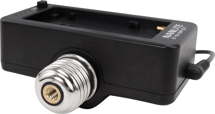 Immagine prodotto Nanlite Adattatore batteria NP-F con filettatura E27 (Maniglia della batteria, Impugnatura)