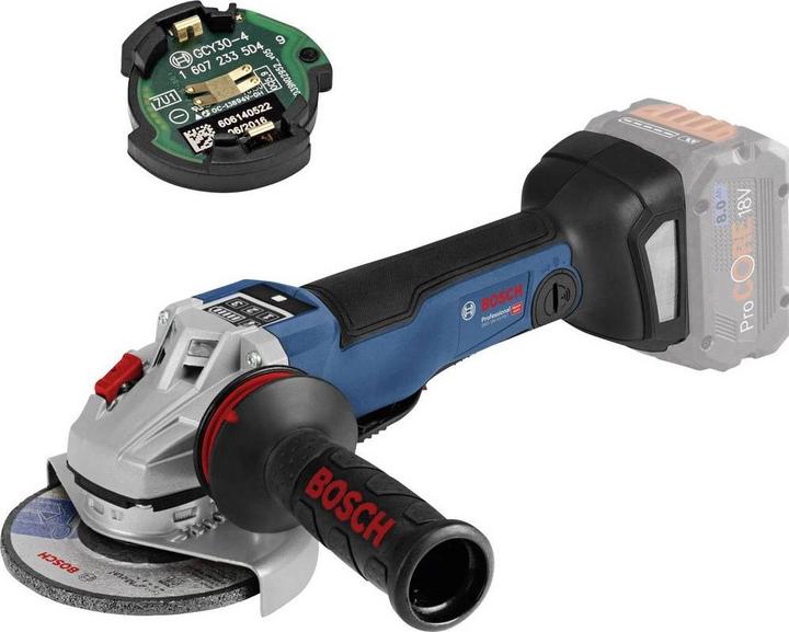 Bosch Professional GWS 18V-10 PSC in L-BOXX Set (125 mm)