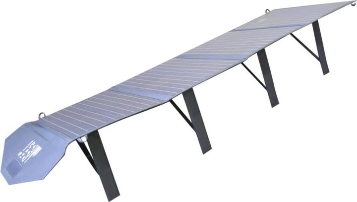 Actual product image AccuCell Solar panel 120W foldable max. 18 volts, the foldable solar panel USB-A charging current max. (120 W, 3.50 kg)