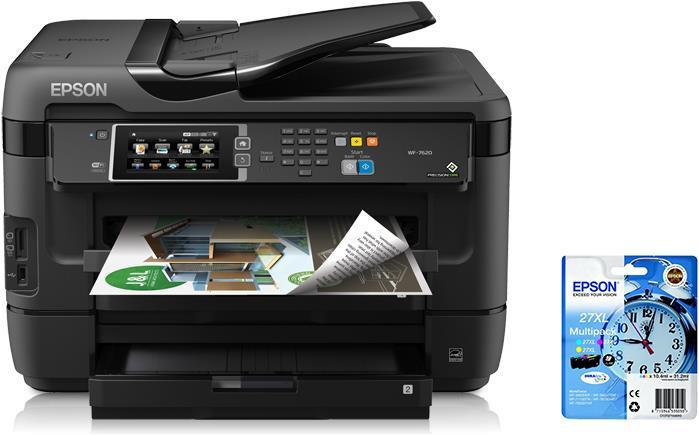 Epson WF-7620DTWF mit XL-Tinten-Multipack
