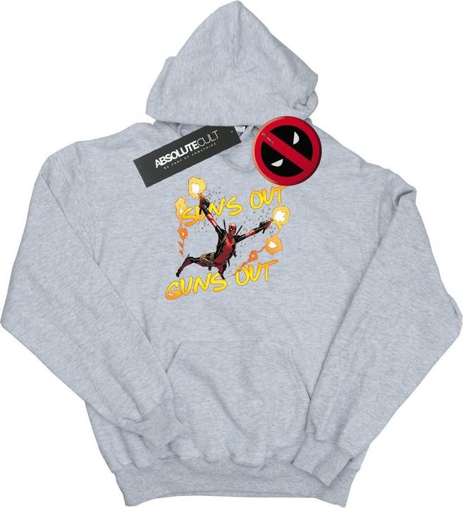 Produktbild Deadpool Sun's Out Guns Out Kapuzenpullover (M)