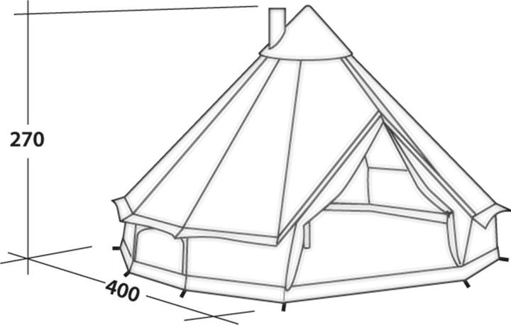 Produktbild Robens Klondike (Kuppelzelt, 16.10 kg, 6 Personen)