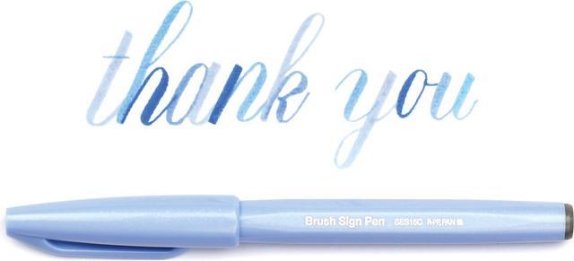 Image du produit Pentel Stylo pinceau Sign Pen Brush (myosotis, 1 x)