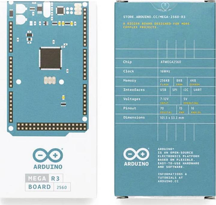 Image du produit Arduino Mega 2560 Rev. 3