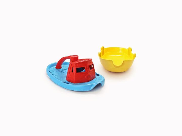Actual product image Green Toys Tugboat - Red / Blue