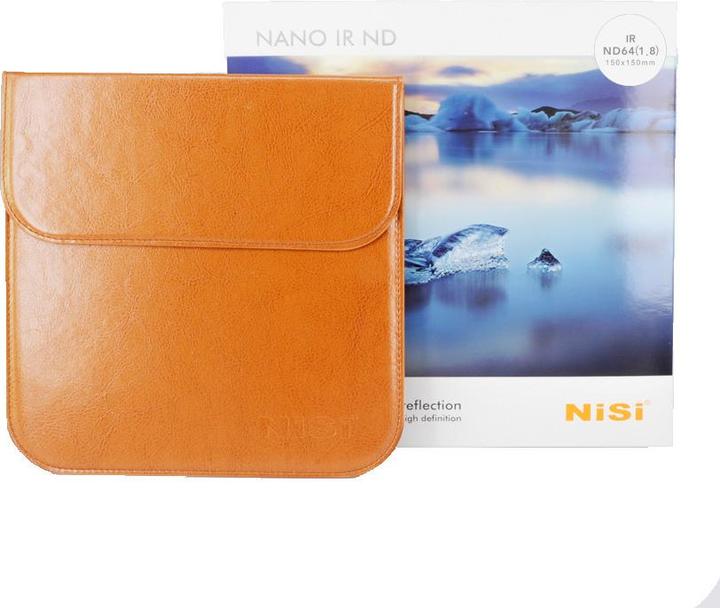 Actual product image Nisi IR ND64 (1.8) 150x150mm 6 Stop (150 mm, Neutral density filter, 150 mm)