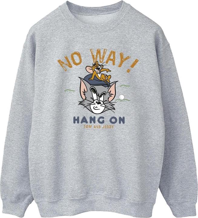 Tom & Jerry Hang On Golf Sweatshirt