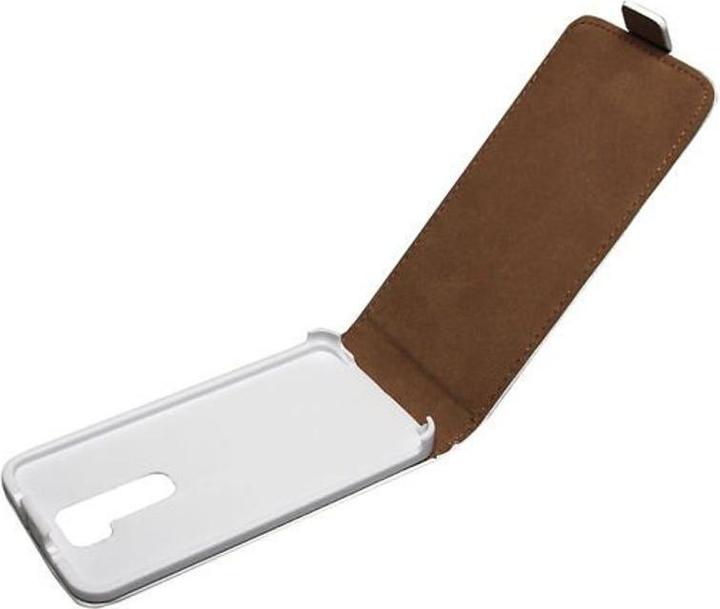 Actual product image König Design Mobile phone case (Flip Slim) for mobile phone LG G2 white (LG G2)